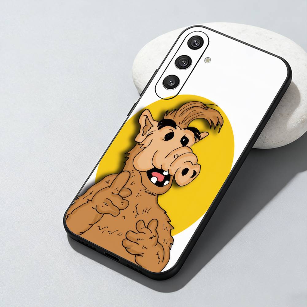 Classic ALF Family Comedy Phone Case For Samsung Galaxy A73,A72,A71,A70,A52,A51 Others Soft Black Cover