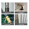 DIY Repair Tool 1/2 Sets 100G Steel Reinforced Epoxy Putty with Scraper, Gloves, Sculpt Clay for Cracks, Strong Bonding Adhesive Leak Fix, Filling,