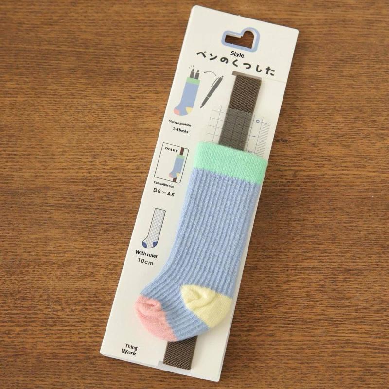 

Kawaii Cute Mini Socks Elastic Strap For A5 B6 Planner Notebook Pen Cap Stationery Storage INS Style Scrapbooking Straps Decor