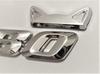 L-hotse Cat Ear 3D Plated Emblem Car Sticker