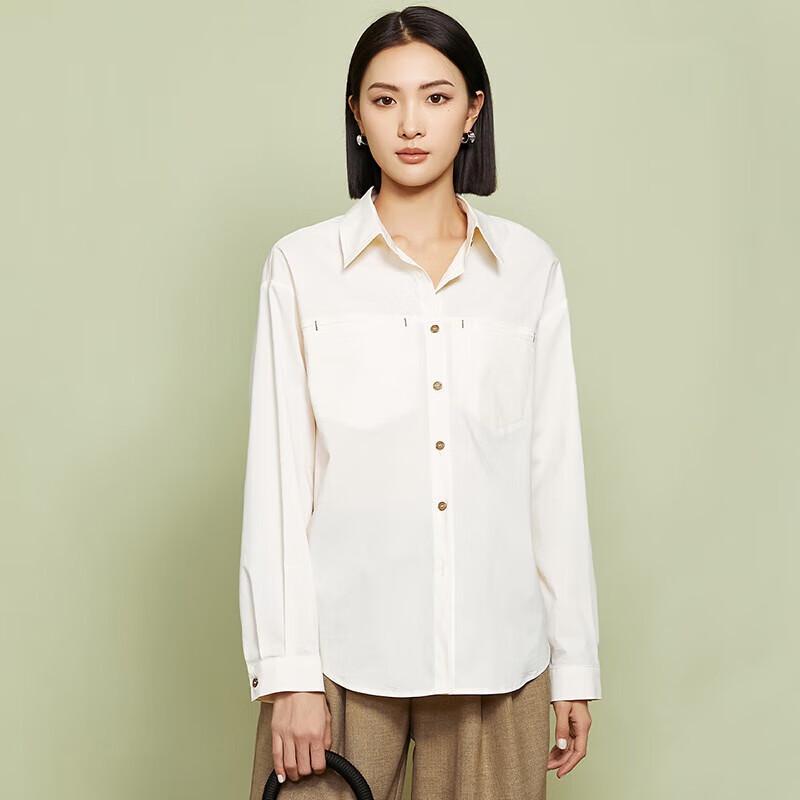 Shetu Women's Relaxed Fit Long Sleeve Shirt