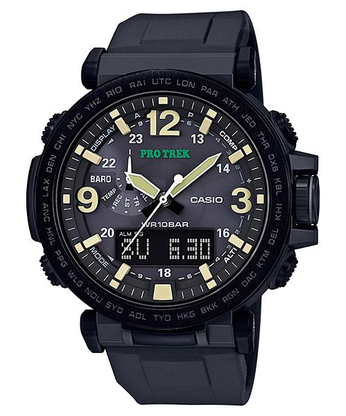 

Casio Men s Stainless Steel 100M Water Resistant Digital Alarm Quartz Watch PRG-600Y-1 чёрный
