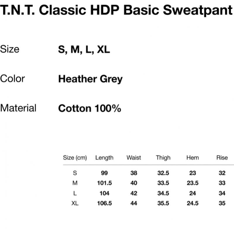 ThIs Is Never That T.n.t. Classic Hdp Basic Sweatpant Heather Grey