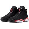 Jordan Air  6 Reverse Infrared Retro Basketball Shoes Unisex sneakers Black CT8529-001