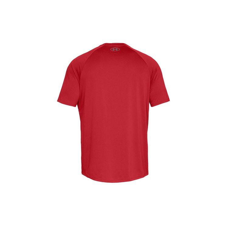 Under Armour Crew Neck Fitted Straight Fit Short Sleeved T Shirt Men's Red 1326413-600
