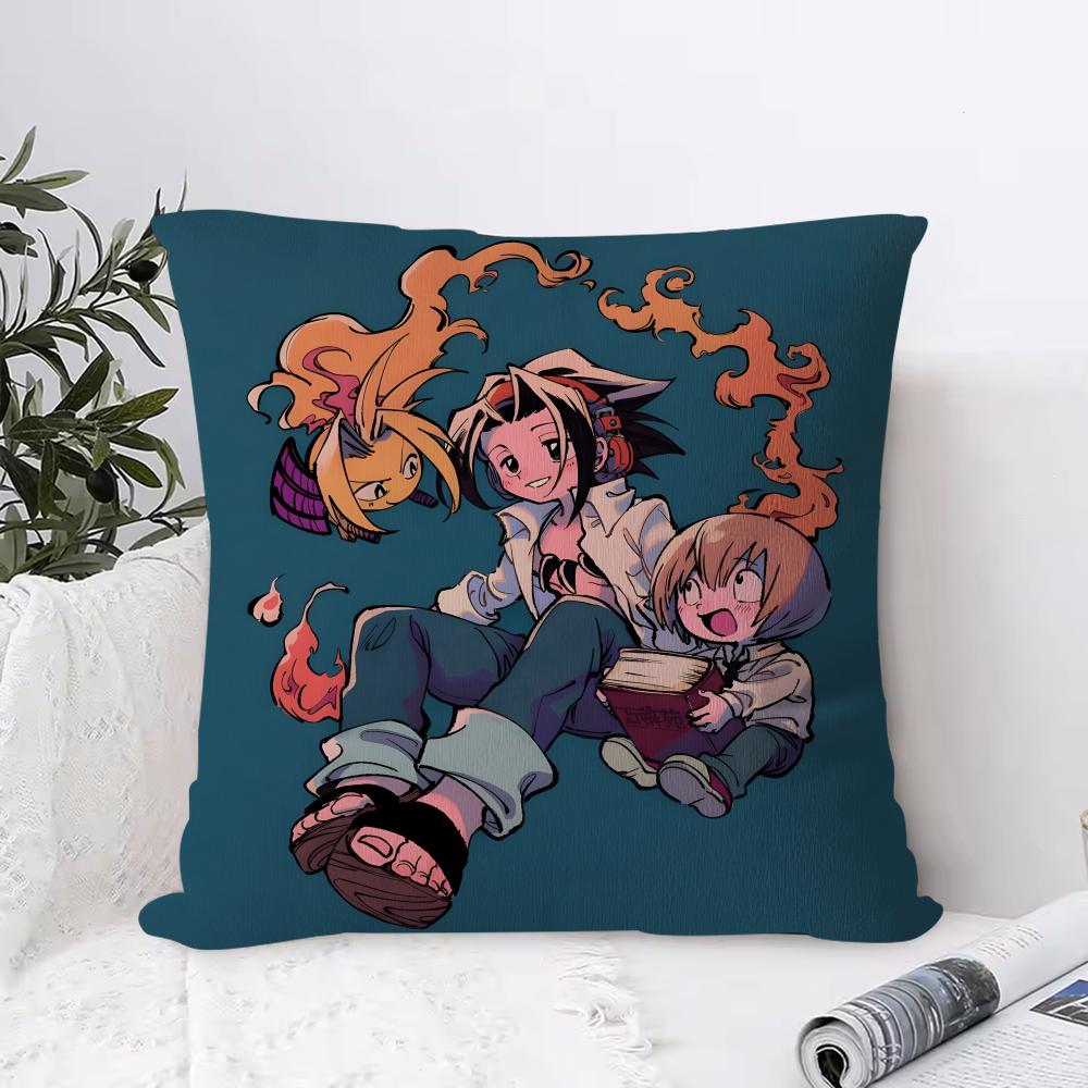 Anime Shaman King Pillow Case Ultra Soft Skin Friendly Fabric Cloud Like Comfort & Concealed Zipper