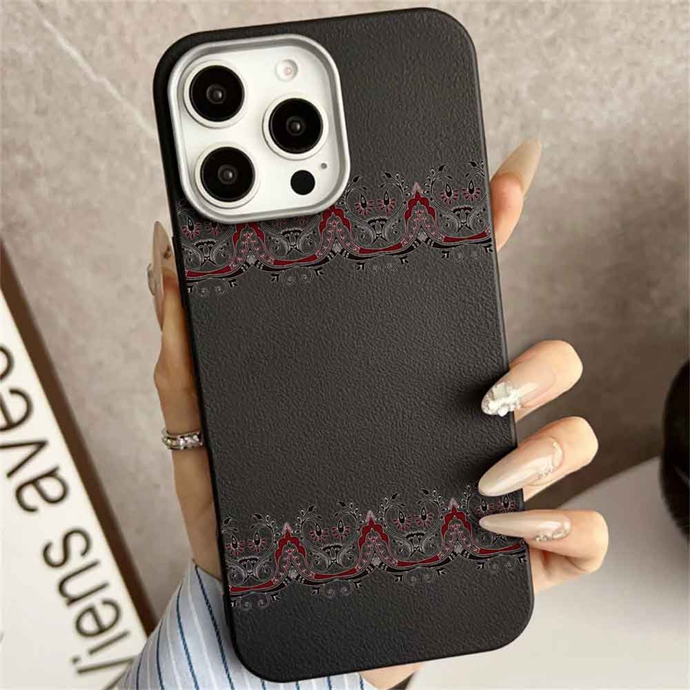 Patterned Shell Mobile Printed Floral Clear Case Covers Cover Phone Leather For Xiaomi Samsung Iphone Resistant Phone Cover
