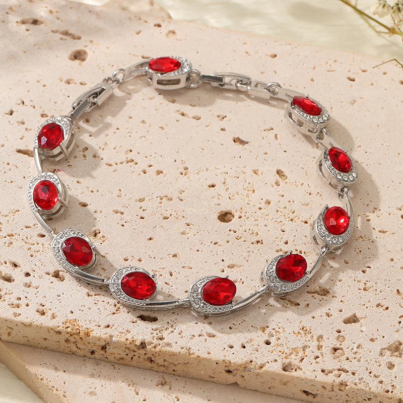 Zircon 6-character High-end Jewelry Niche Women's Luxury Multi-color Women's Bracelet