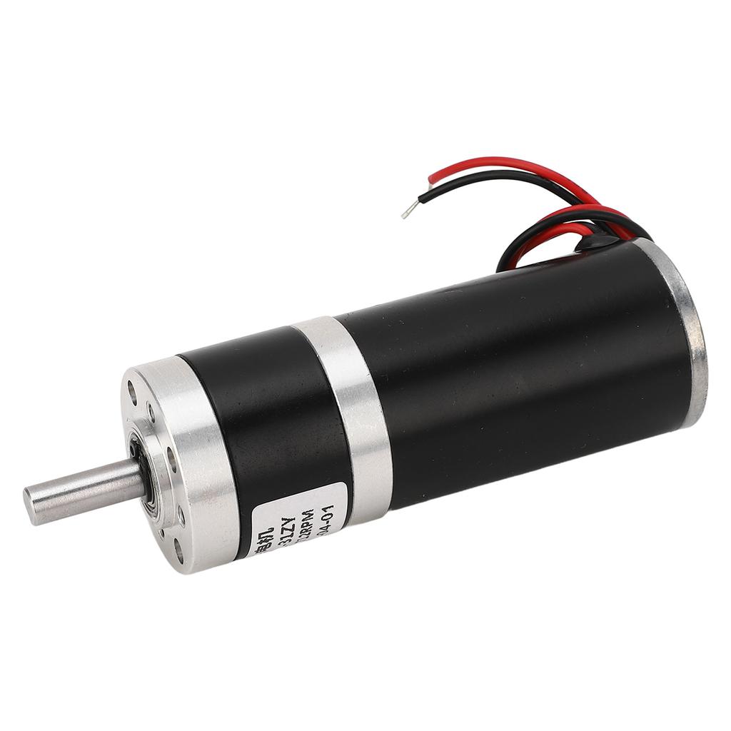 DC Gear Motor 712RPM D Shaft Aluminum Alloy Copper Coil High Torsion Low Noise Speed Reduction Motor DC12V