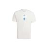 Camisetas Equipo Argentina Hombre Blanco Cuello Redondo Ajuste Recto Moderado IU2151
