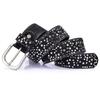 2021 Women's European Style Rivet Leather Waistband Jeans Belt