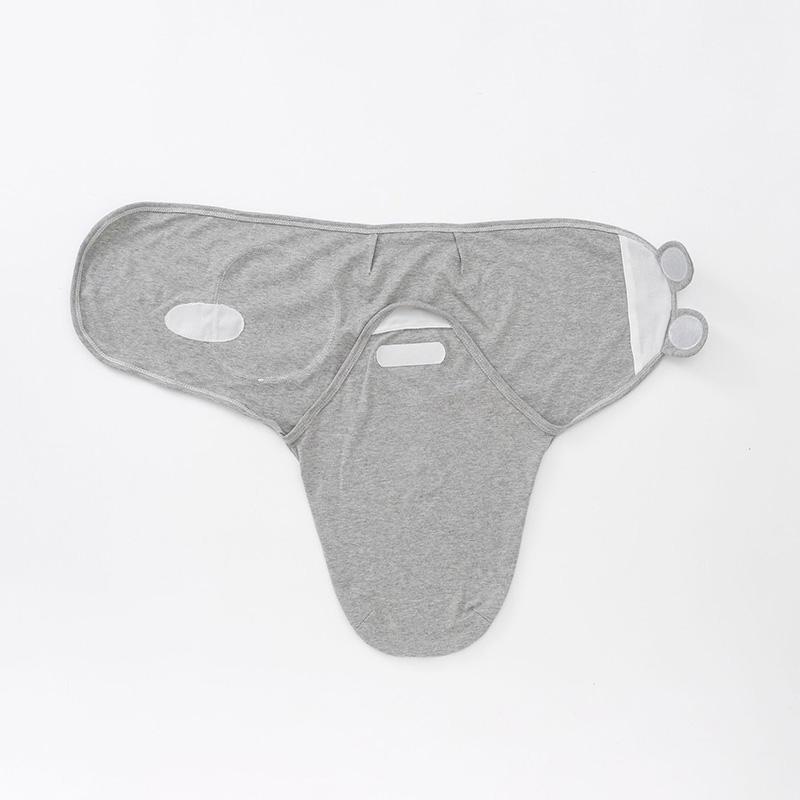 2PCS Cotton Newborn Sleepsack Baby Swaddle Blanket Wrap Hat Set Infant Adjustable New Born Sleeping Bag Muslin Blankets 0-6M