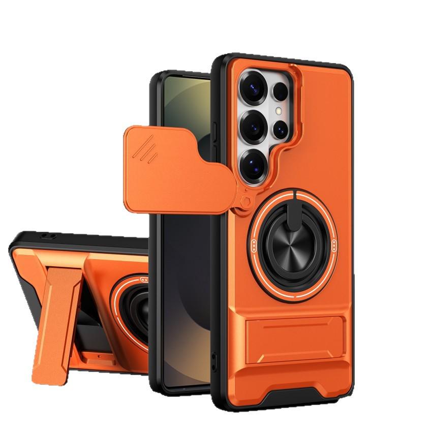Trendy Magnetic Double Stand Phone Case for Samsung S20-S26 ULTRA
