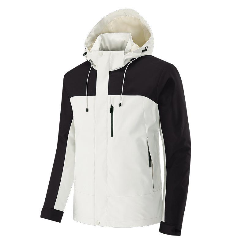 2024 Bei Jia Unisex Waterproof Windbreaker Jacket - Trendy Spring & Autumn Casual Coat for Couples