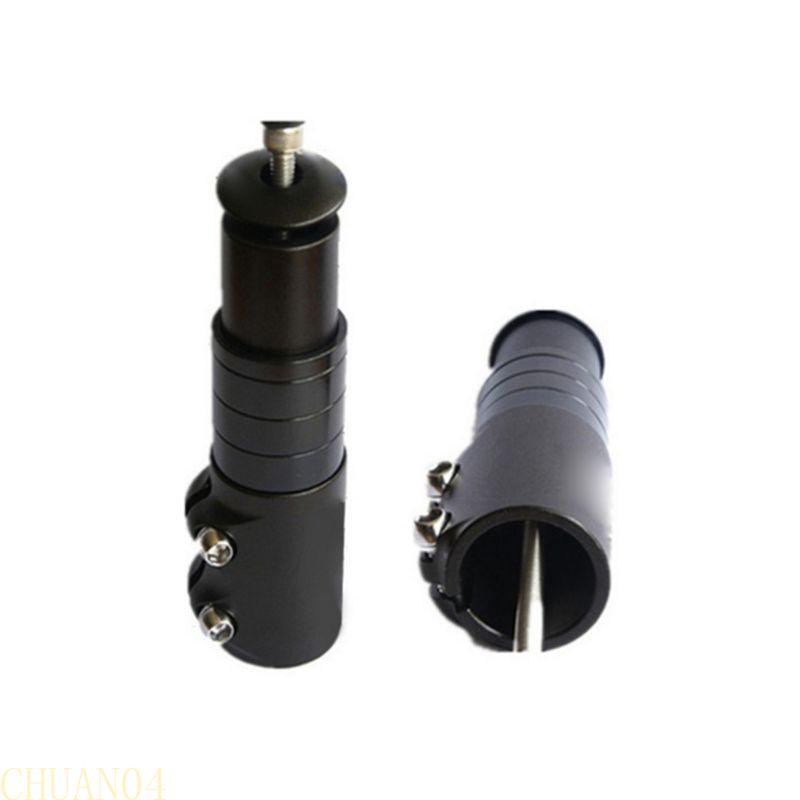 A1A2 Adjustable Bike Stem Riser for Head Up Adapter Bike Neck Extender Bike Fork Stem Extender, Handlebar Stem Riser