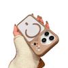 Yadun transparent B-ring magnetic mobile phone case is suitable for Apple 17PROMAX mecha wind lens anti-drop 16 personality 11