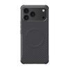 Magnetic Matte Shockproof Silicone Case For iPhone 17 Air 17Pro 16 15 14 Plus 13 Pro Max Magsafe Carbon Fibre Texture Back Cover