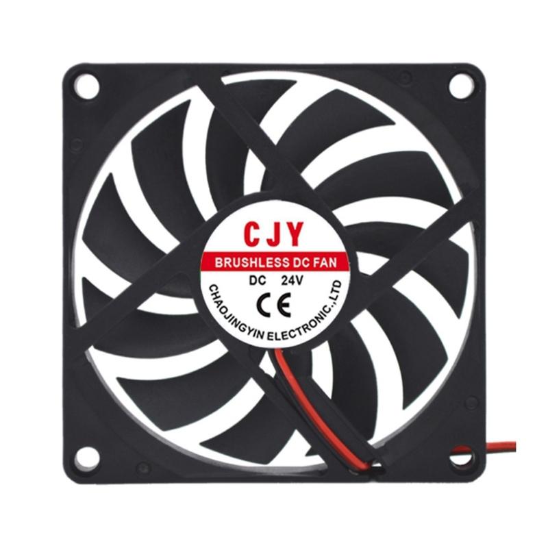Powerful 80mm Computer Cooling Fan For Gaming PC Servers Heat Dissipation Computer Router CPU Cabinet Accessories