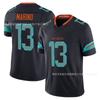 Miami Dolphins NFL Football Jersey Men Women Unisex Hooded Top Embroidered Marino Waddle 13 17