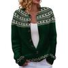 LXF-YK52 Crew Neck Cardigan St. Patrick's 3D Printed Sweater New Knitted European beautiful woman