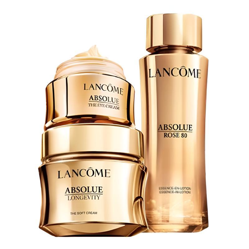 LANCÔME Skin Care Set Second Generation Jingchun Essence Water 150ml + Face Cream (light Version) 30ml + Eye Cream 20ml Without Gift Box Gift Bag