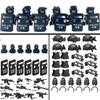 Military Special Forces MOC Building Block SWAT Ghost Commando Figures Police Soldiers Army Gun Weapons Children's Toy Gifts