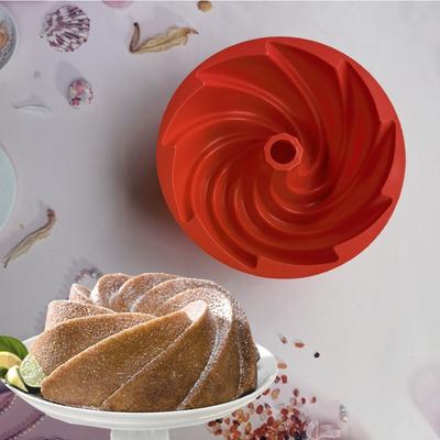 Silikon-Spiralform für Kuchen, Schokolade, DIY-Kuchen, handgefertigt