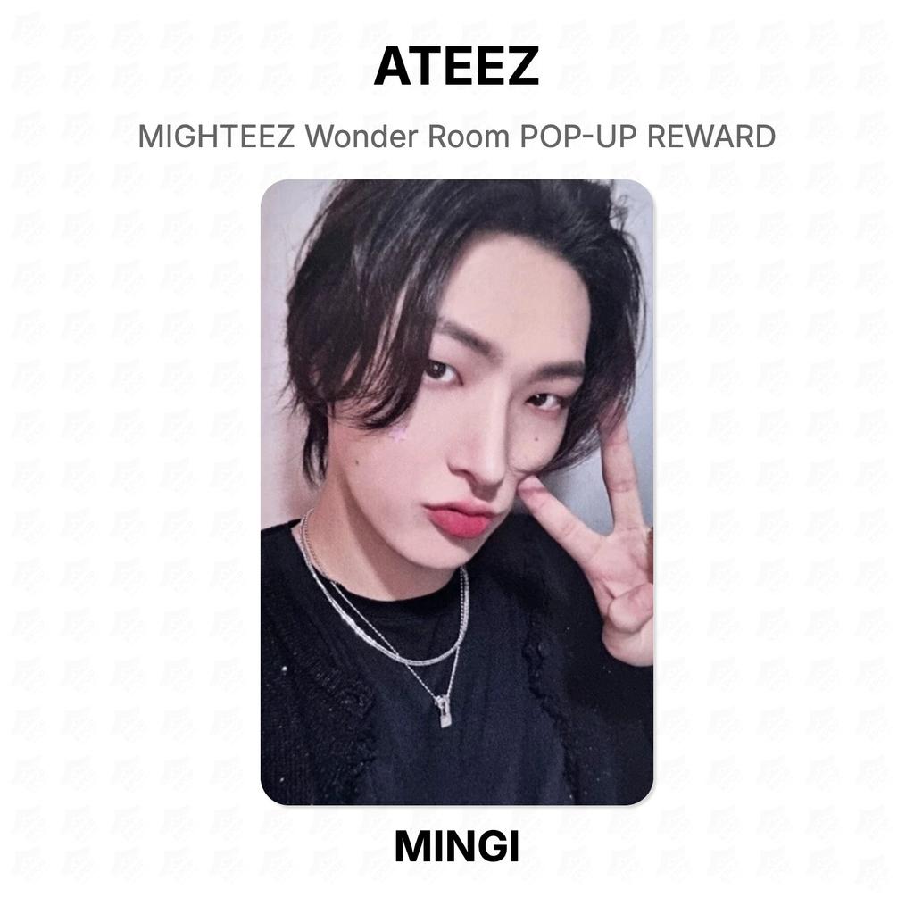 ATEEZ MIGHTEEZ Wonder Room POP-UP REWARD Official Photocard
