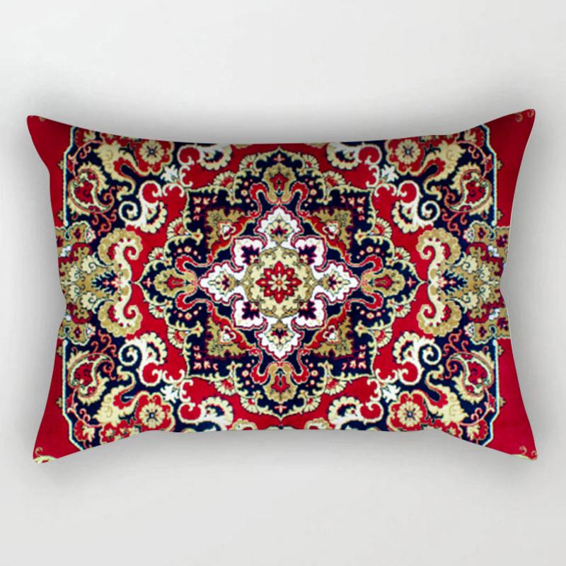 Mandala Cushion Cover 30x50 Polyester Vintage Pattern Pillowcover Decorative Sofa Cushions Throw Pillows Home Decor Pillowcase