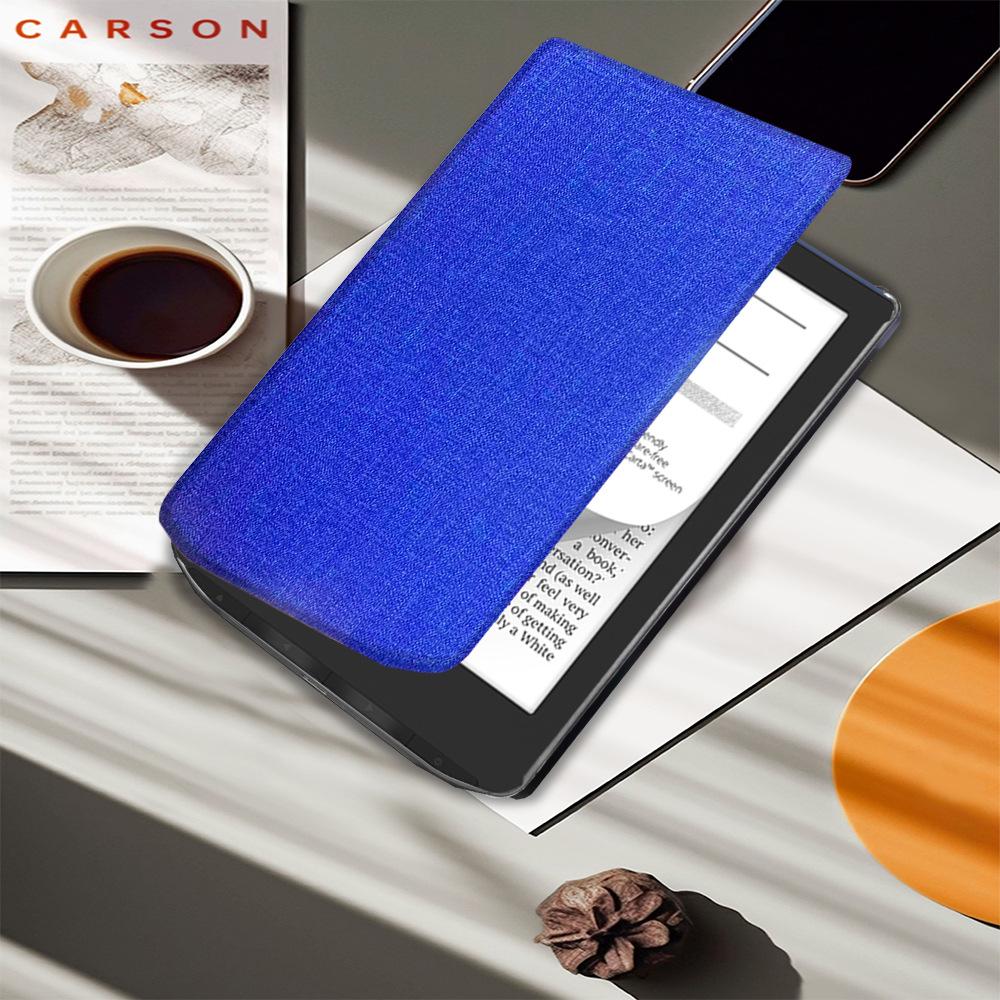 Custodia in Pelle con Poggiapolsi per Pocketbook Verse Lite 619 E-reader