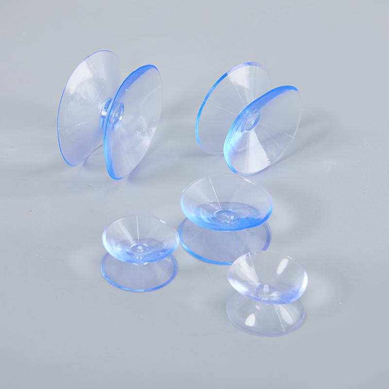 10 Teile/los Pvc Transparent Doppelseitige Saugnapf-Sucker Pads Für Glas Kunststoff
