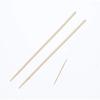 20cm Round Bamboo Chopsticks, Individually Wrapped, with Toothpicks, 100 Chopsticks per Pack (Set of 2) - Bulk Purchase
