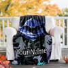 Custom Name Valorant Theme Printed Blanket - Perfect for Couch, Bed, Travel & Outdoor Use | Machine Washable, Cozy & Durable.