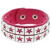 DIEZI Punk Vintage Gothic Goth Men Two Layer Wrap Bracelet Women Harajuku Black PU Leather Star Charm Bracelet Bangles Jewelry