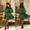 Clearstone Halloween Cosplay Western-Style Maid Mini Dress, Women's, Size M, Green