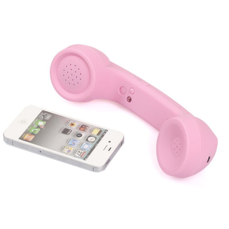 Wireless Bluetooth Retro Stereo Handset Radiation-proof Handset Receiver Headphones For A Mobile Phone With Comfortable Call