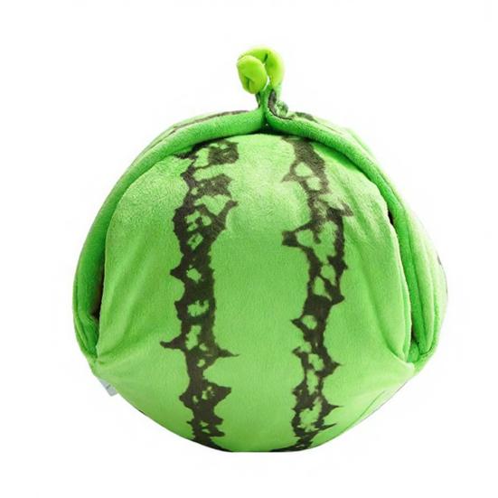 Cane Giocattolo Peluche Nascondino Arancione Anguria Giocattolo Peluche Sonoro 3-in-1 Interattivo Piccolo Medio Cane Tappetino Annusare Peluche con Carta Stropicciata