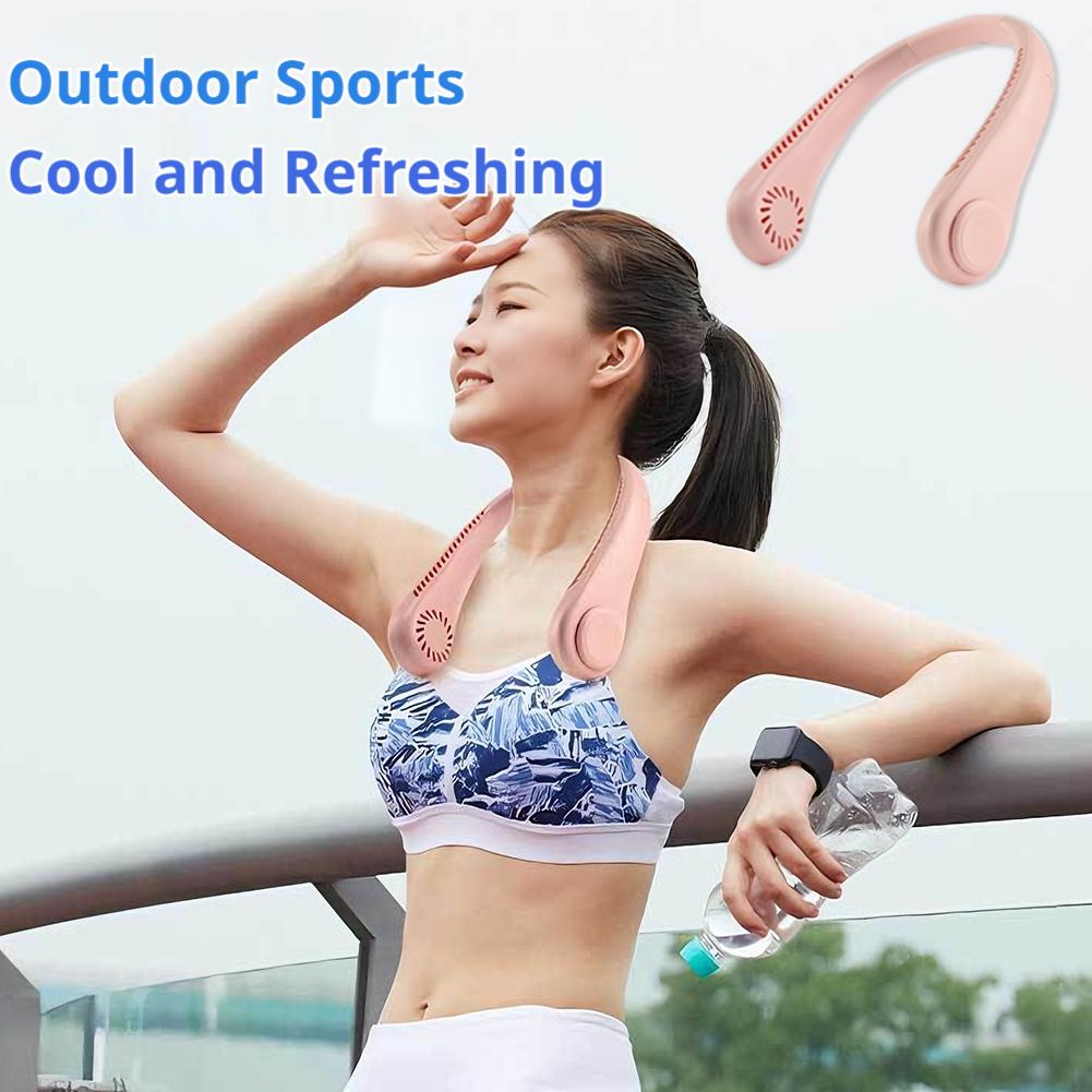 Hanging Neck Fan For Outdoor Portable Cooling Lazy Person Mini Hanging Neck Small Fan Bladeless Small Fan