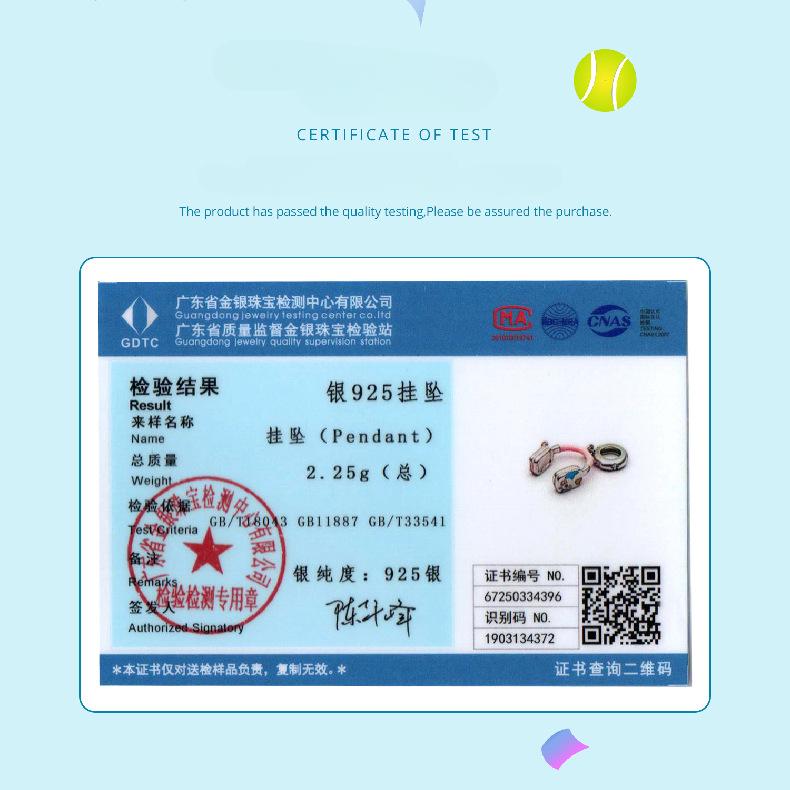 S925 Sterling Silver Pink Earphone Pendant, Exquisite And Sweet Diy Beaded Bracelet Jewelry Accessories