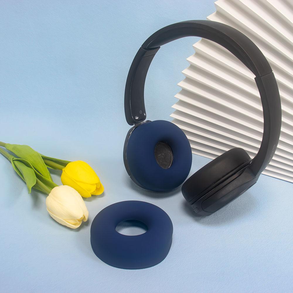 Ohrpolster für Sony WH-CH520 Kopfhörer Ersatz-Ohrpolster Headset Ohrpolster Weiche Silikon-Kopfhörer-Kissenbezug für Sony WH CH520