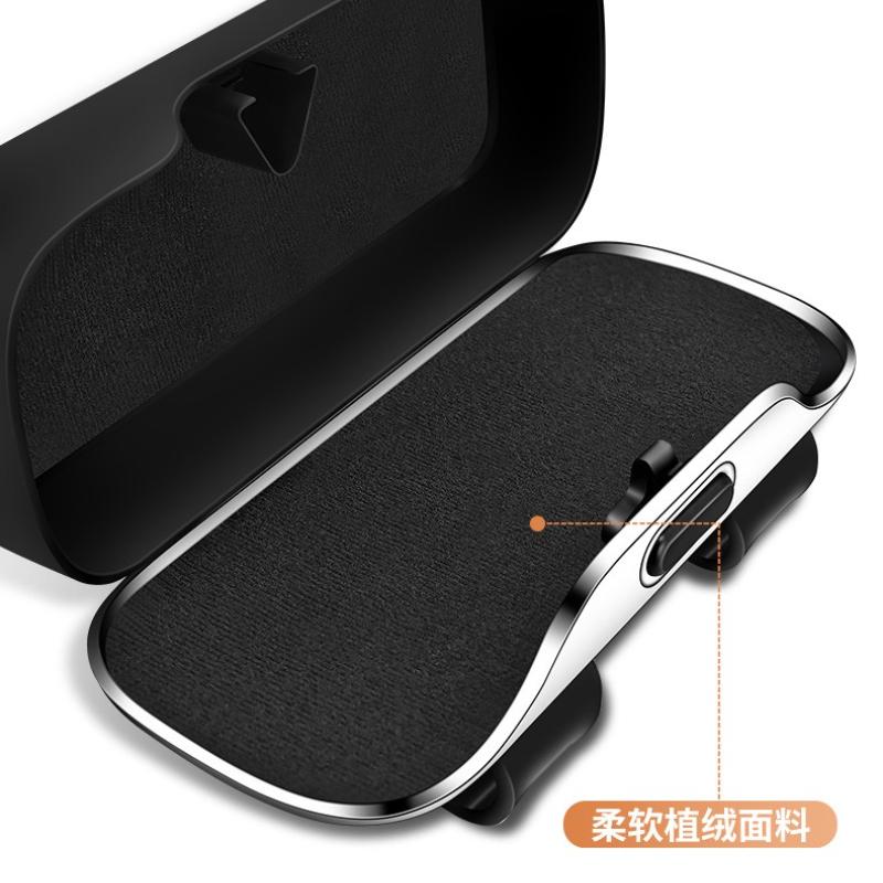 Multifunction Car Glasses Box Portable Car Sunglasses Holder Car Driving Glasses Holder Eyeglass Case Sun Visor