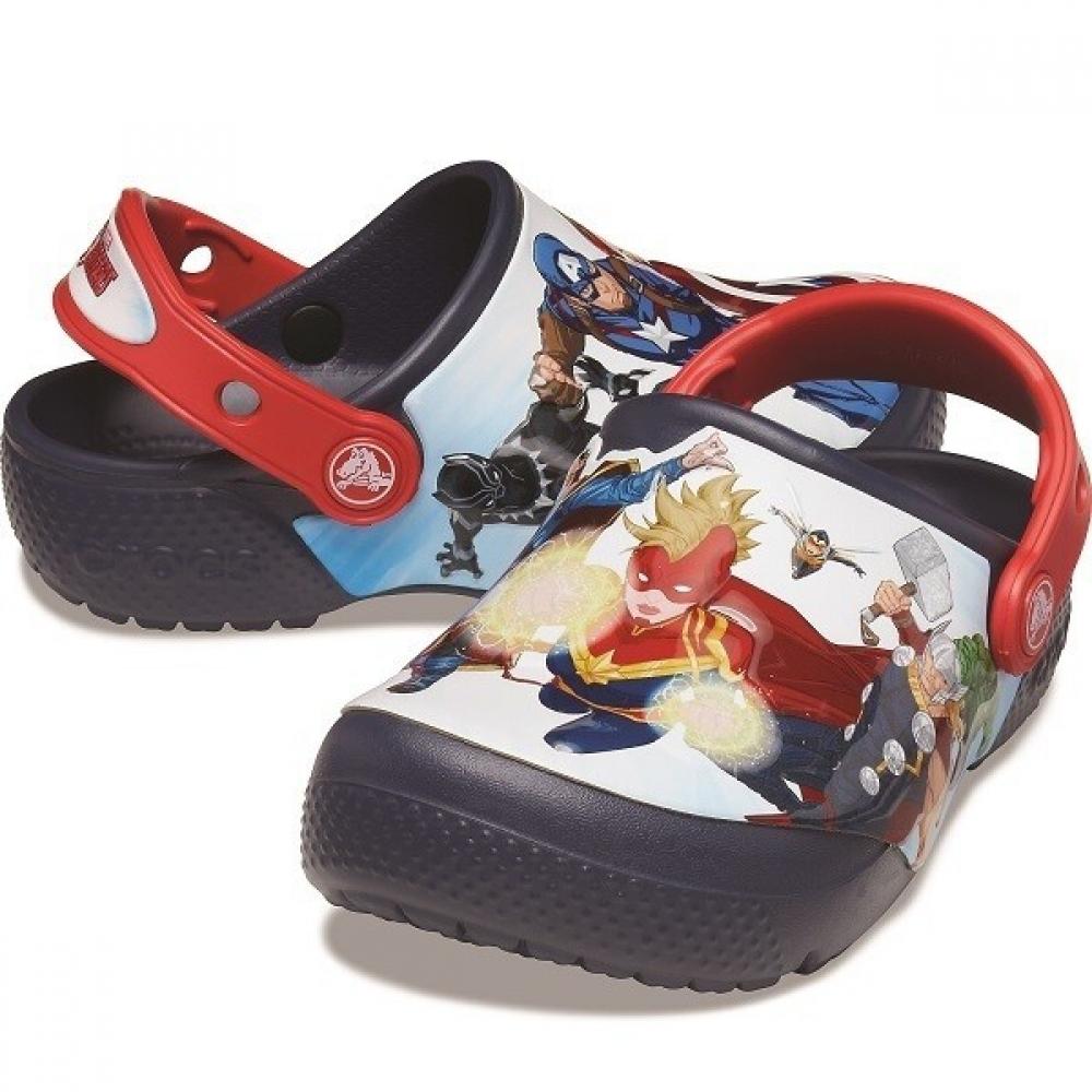 

Crocs 206740 410 Funwrap Avengers Patch Clog Kids Sandals C7(140mm)