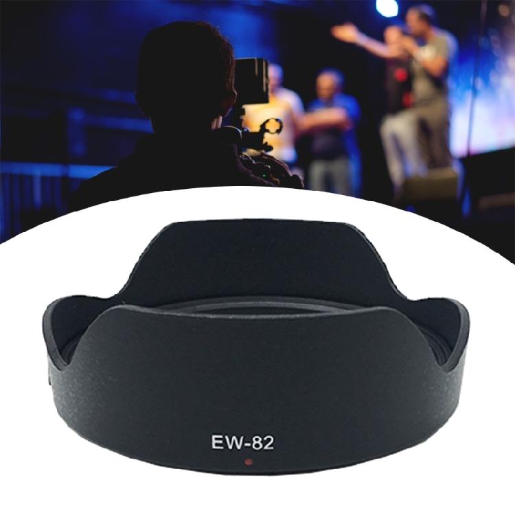 Camera Lens Hood Shade EW-82 Lens Cover for EF 16-35mm f/1.4 IS Lens 77mm Diameter Easy Accessible