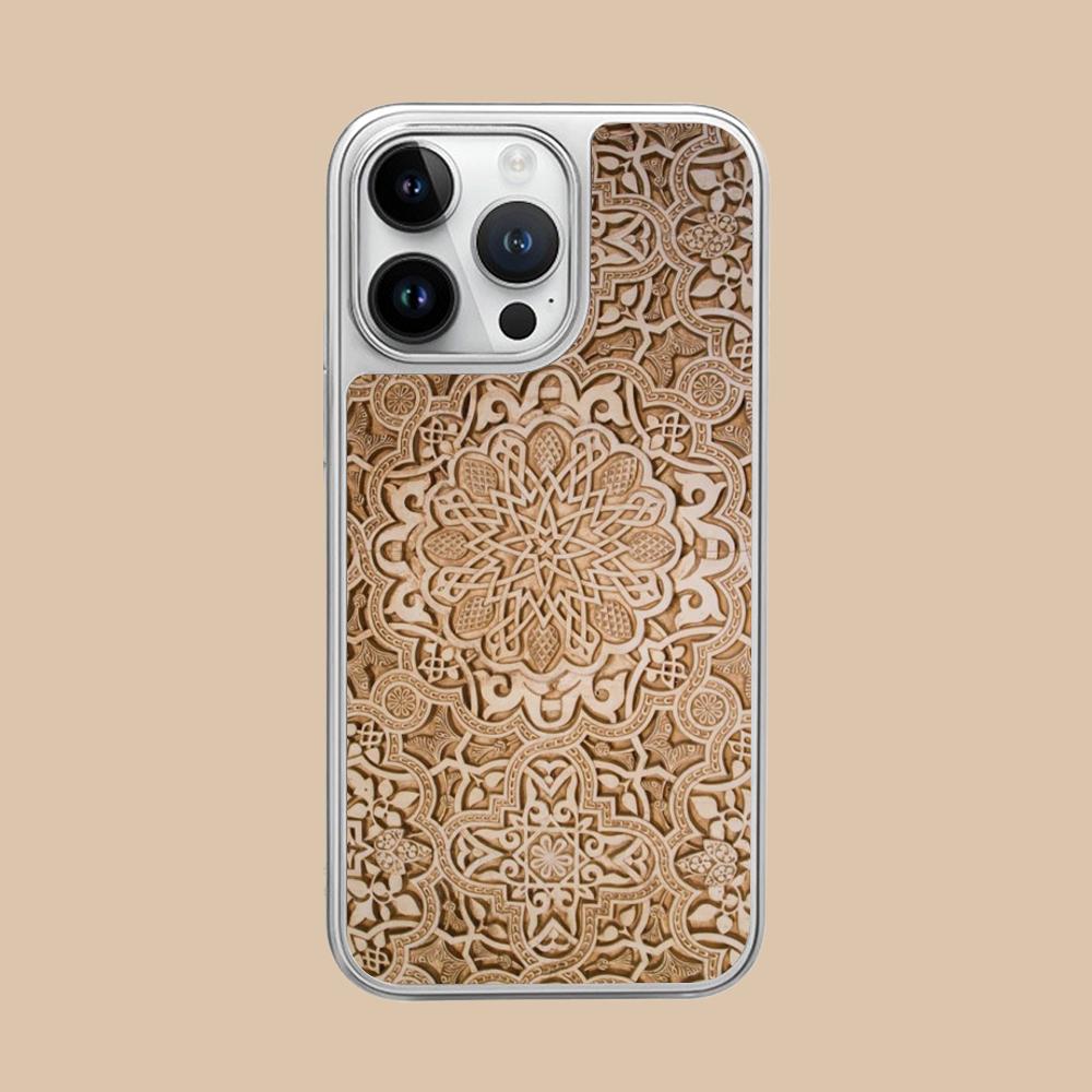 

Spain Alhambra Granada Silver Plating Mobile Phone Case for iPhone 17 16 15 14 13 12 11 Air Pro Max Plus Colorful Cover iPhone 11
