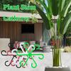 Stem Support Alocasia Monstera Leaf Supports 4Pcs Garden Support Clips for Alocasia Monstera To Grow Upright and Makes Healthier