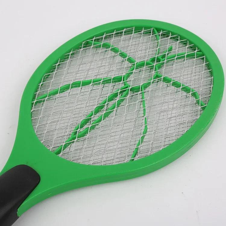 Battery Powered Electric Mosquito Swatter 3 Layer Safety Mesh Fly Killer Rechargeable Bug Zapper for Home Use