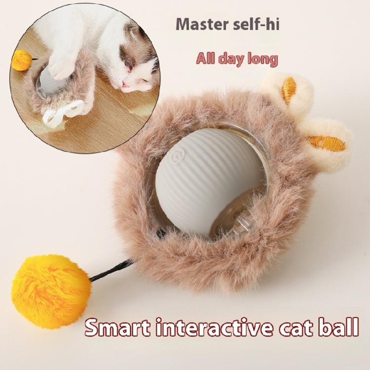 Cats Teaser Electric Toy for Felines Play Sphere Automatic Rolling Toy Supplies