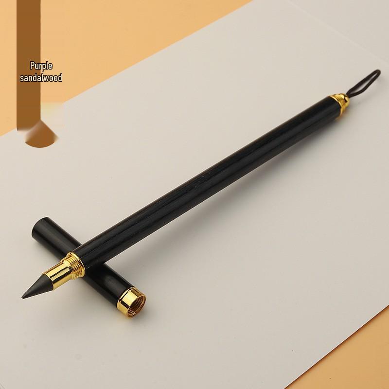 Black Tech Eternal Pencil: No Sharpening, No Ink, Break-Resistant Lead, Posture-Correcting Drawing Tool