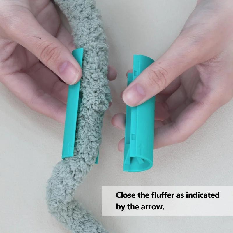 Strumento per Infeltrimento Filato per Filato Chenille Grosso Fluffing Efficiente Accessorio per Ravvivare Lavorazione a Maglia Uncinetto Jumbo Grosso