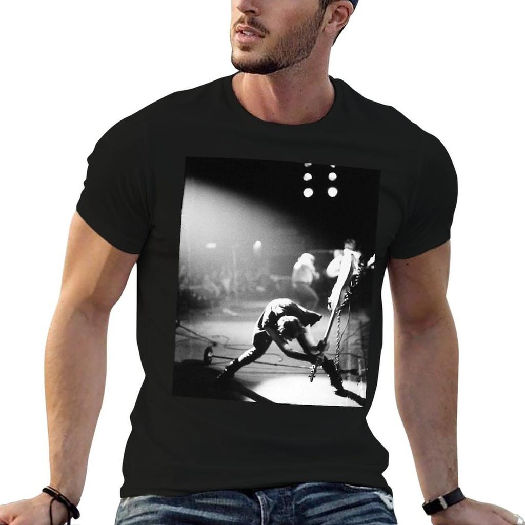 Slam the guitar TShirt Unisex t shirt graphic anime t shirts oversize t shirts with prints Tshirt